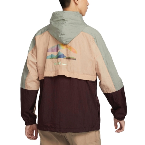 Áo Khoác Thể Thao Nam Nike Sportswear Hooded Woven Jacket