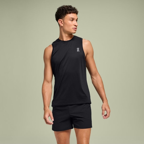 Áo Ba Lỗ Thể Thao Nam ON Running Core Tank Black