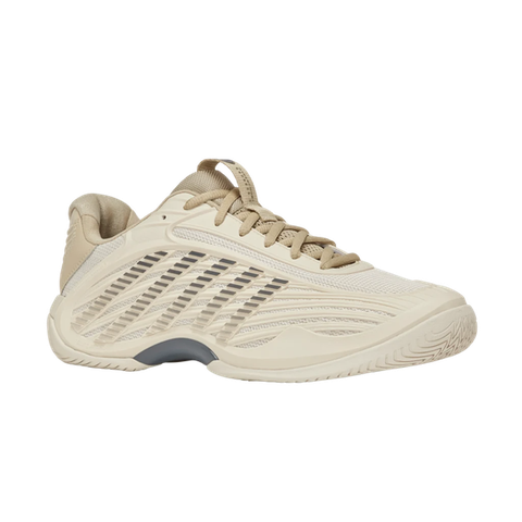 Giày Quần Vợt Nam K-Swiss Hypercourt Express 3 Whitecap Gray | Pale Khaki |Turbulence
