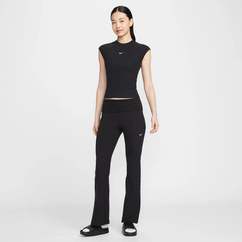 Áo Tay Ngắn Thời Trang Nữ Nike Chill Knit Rib Short-Sleeve