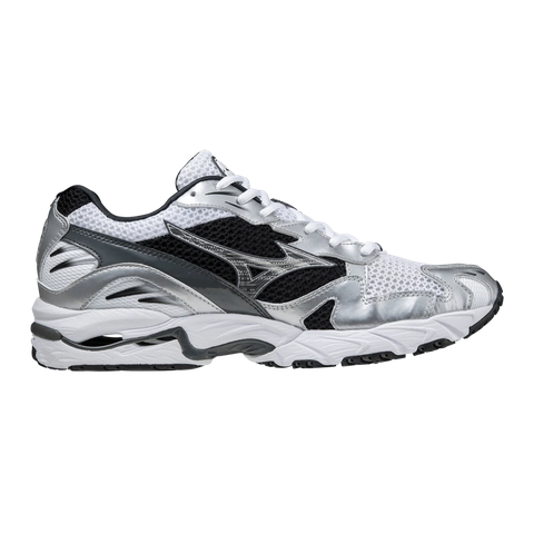 Giày Sneaker Unisex Mizuno Wave Rider 10 Sport White/Silver/Black