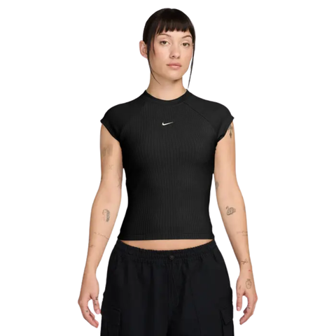 Áo Tay Ngắn Thời Trang Nữ Nike Chill Knit Rib Short-Sleeve