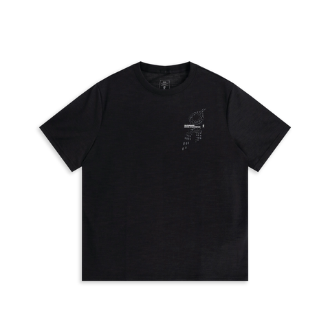 Áo Tay Ngắn Thể Thao Nam ON Running Run-T Black