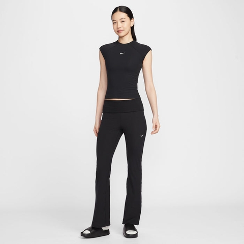 Áo Tay Ngắn Thời Trang Nữ Nike Chill Knit Rib Short-Sleeve