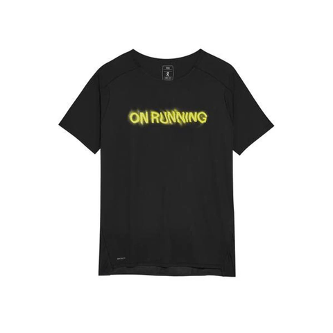 Áo Tay Ngắn Thể Thao Nam On Running Performance-T Lumos T Shirt - Đen