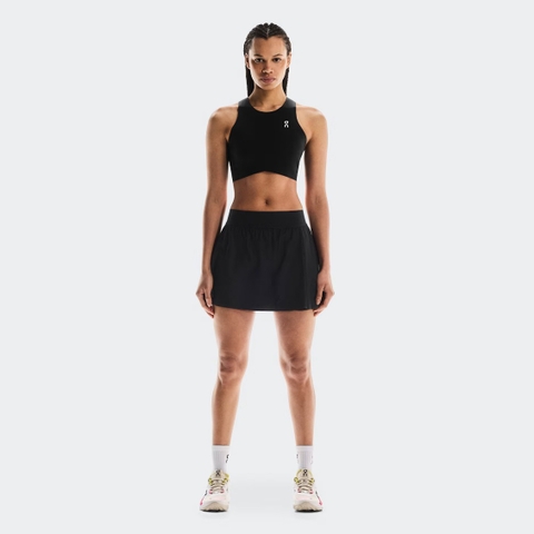 Váy Thể Thao Nữ On Running Court Skirt Pleated - Black