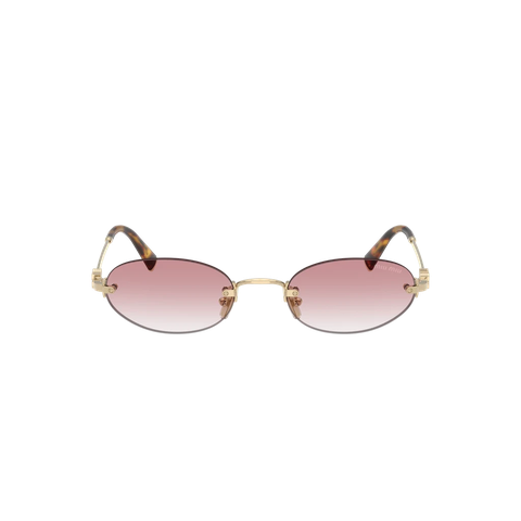 MIU MIU 0MU A54S ZVN70O PALE GOLD