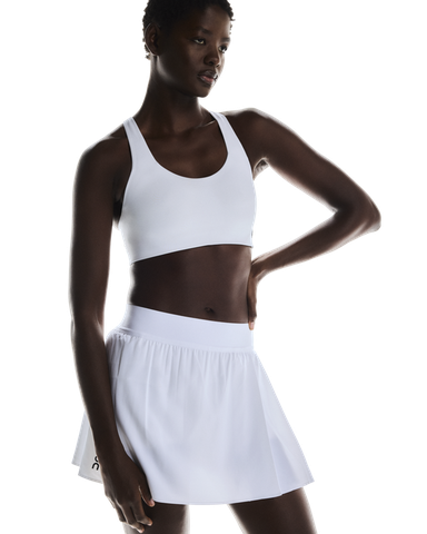 Váy Thể Thao Nữ On Running Court Skirt Pleated - White