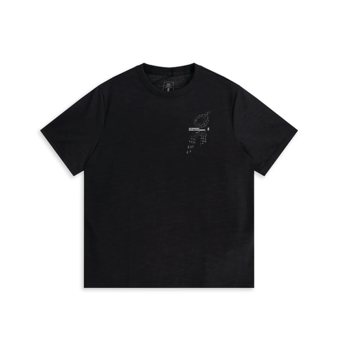 Áo Tay Ngắn Thể Thao Nam ON Running Run-T Black