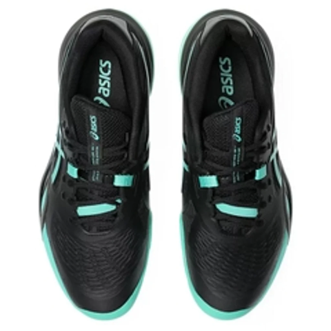 Giày Quần Vợt Nam Asics Gel-Resolution X Black | Aurora Green