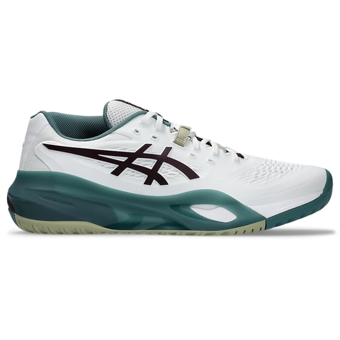 Giày Quần Vợt Nam Asics GEL-RESOLUTION X WHITE/DARK AUBERGINE