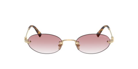MIU MIU 0MU A54S ZVN70O PALE GOLD