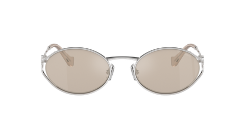 MIU MIU 0MU 52YS 1BC10F SILVER