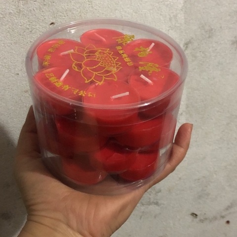 NẾN BƠ 28v/ hộp 1 viên cháy 4 giờ - nến chuẩn xinxin hong