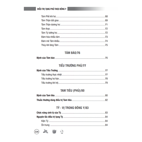 Sách - Điều trị tạng phủ theo đông y (MT)