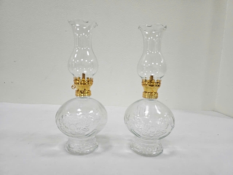 đèn thủy tinh bầu sen