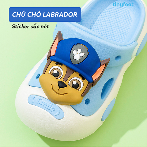 Dép Cross cho bé TINYFEET CR01 chất Liệu EVA nhẹ, mềm, chống nước