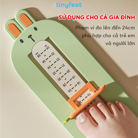 Thước đo chiều dài bàn chân TINYFEET TH01 chính xác, tiện lợi