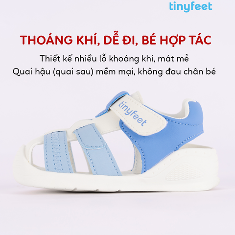 Sandal tập đi cho bé TINYFEET TN04 thoáng khí, chống trơn trượt