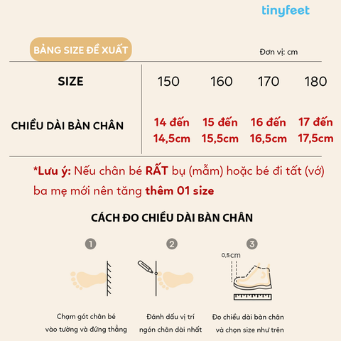 Dép Cross cho bé TINYFEET CR01 chất Liệu EVA nhẹ, mềm, chống nước