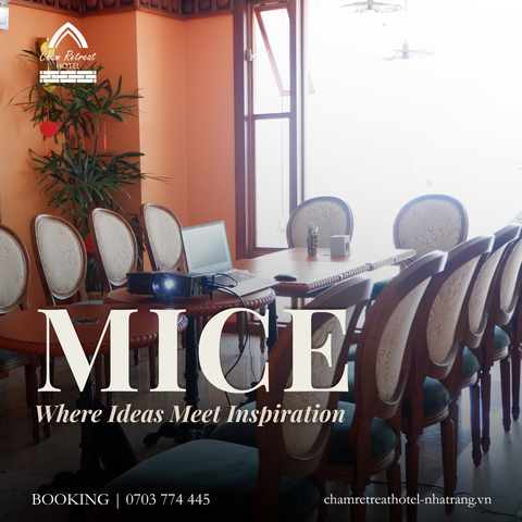 MICE - Du lịch nghỉ dưỡng kết hợp hội thảo tại Cham Retreat