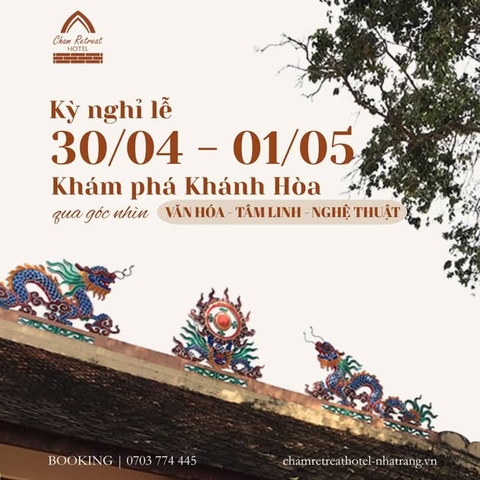 5+ điểm đến Khánh Hòa dịp lễ 30/4-1/5 qua góc nhìn Văn hóa - Tâm linh - Nghệ thuật