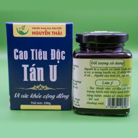 Cao Tiêu Độc Tán U – Hỗ trợ điều trị U vú của Lương y Nguyễn Thị Thái