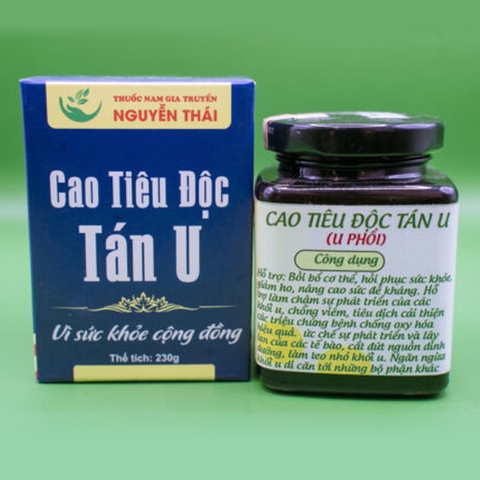 Cao Tiêu Độc Tán U – Hỗ Trợ Điều Trị U Phổi từ lương y Nguyễn Thị Thái
