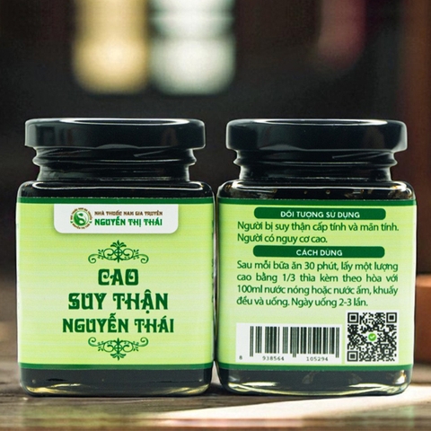 Cao Suy Thận – Thuốc Nam Gia Truyền Nguyễn Thị Thái