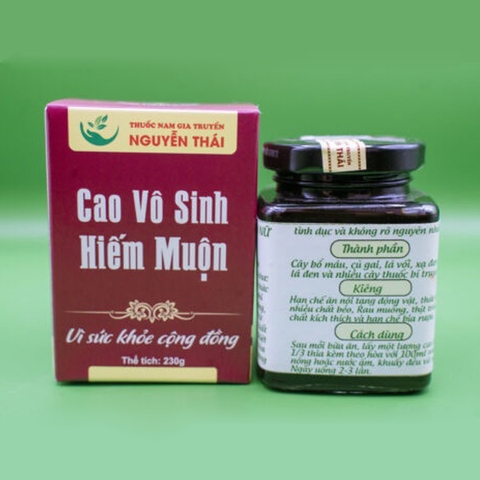 Cao Điều Trị Đa Nang Buồng Trứng – Của Lương Y Nguyễn Thị Thái