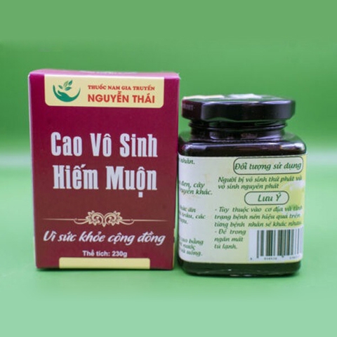 Cao Điều Trị Đa Nang Buồng Trứng – Của Lương Y Nguyễn Thị Thái