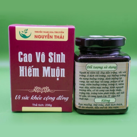 Cao Điều Hòa Nội Tiết Cải Thiện Buồng Trứng Yếu của Lương Y Nguyễn Thị Thái