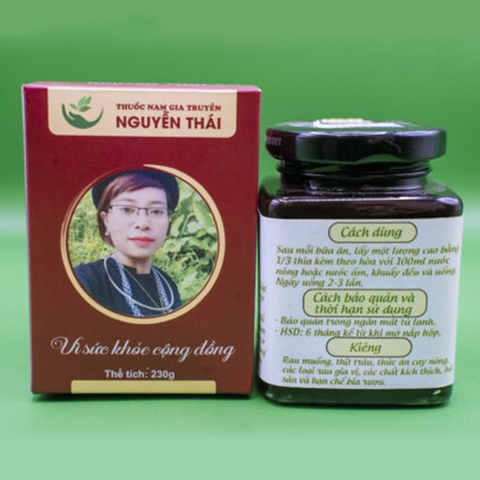 Cao Hỗ Trợ Điều Trị Bệnh Gout Thuốc Nam Gia Truyền Nguyễn Thị Thái