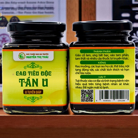 Cao Tiêu Độc Tán U – Tuyến Giáp của Lương y Nguyễn Thị Thái