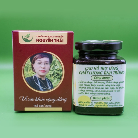 Cao Vô Sinh Hiếm Muộn Nam – Bài thuốc của Lương y Nguyễn Thị Thái