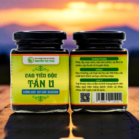 Cao Tiêu Độc Tán U - Giải pháp cho Cường Giáp, Suy Giáp, Basedow