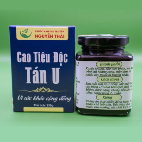 Cao Tiêu Độc Tán U – Hỗ trợ điều trị U vú của Lương y Nguyễn Thị Thái