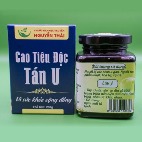 Cao Tiêu Độc Tán U – Hỗ Trợ Điều Trị U Gan Lương y Nguyễn Thị Thái