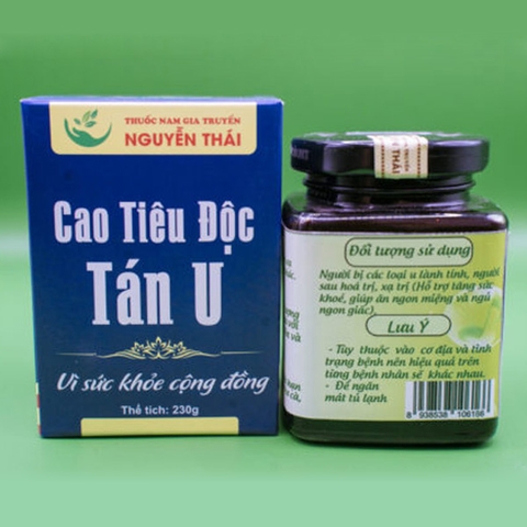 Cao Tiêu Độc Tán U – Hỗ trợ điều trị U Tuyến Giáp Vú Lương y Nguyễn Thị Thái