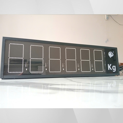 Bảng đèn led cân điện tử 6 INCH công nghệ mới