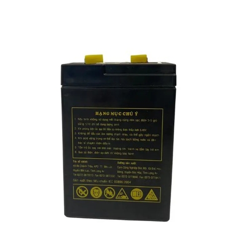 Bình Ắc Quy WP5-6 6V-5Ah(T7E, A12,BTW...)