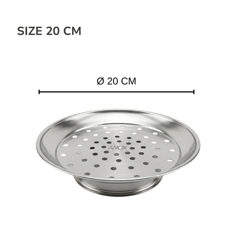 Dĩa Hấp Inox Anox Cao Cấp | Tiện Lợi, Chống Rỉ | Hàng Việt Nam