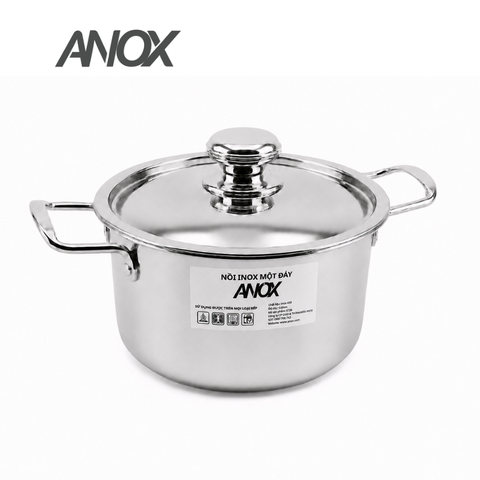 Nồi Inox 430 ANOX Không gỉ Đáy Từ - Hàng Việt Nam