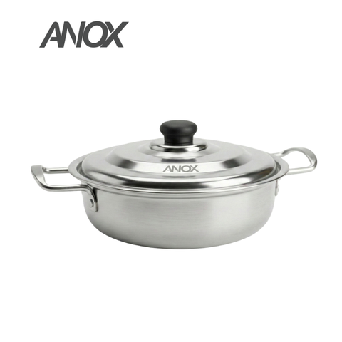 Nồi lẩu Inox ANOX 430 Không gỉ Đáy Từ  -  Hàng Việt Nam
