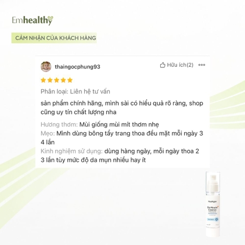 Xịt dưỡng Miracle Essence | Mỹ phẩm vi sinh Hoa Ngân