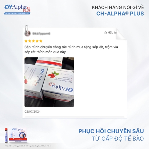 Collagen CH Alpha Plus Dạng Nước Hỗ Trợ Xương Khớp 25mlx30pcs