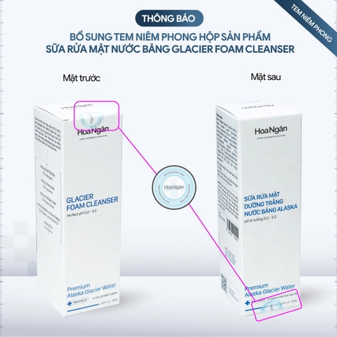 Sữa rửa mặt Nước băng Alaska