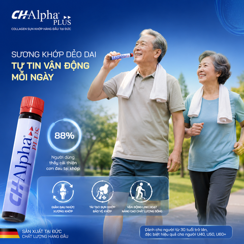 Collagen CH Alpha Plus Dạng Nước Hỗ Trợ Xương Khớp 25mlx30pcs