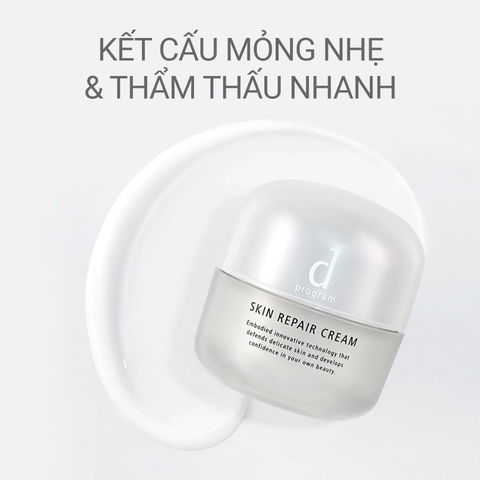 Kem dưỡng ẩm phục hồi SKIN REPAIR CREAM 45g | Dòng dưỡng vi sinh