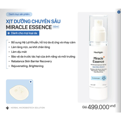 Combo 4 Tái Sinh Toàn Diện | Mỹ Phẩm Vi Sinh Hoa Ngân